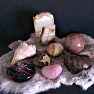 Crystal Stone Home Decor Bundle 7 pcs